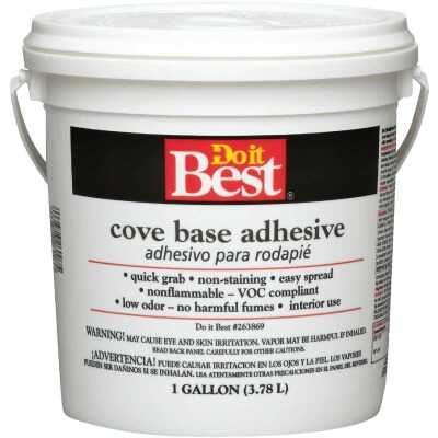 Do It Best 1 Gal. Buff Cove Base Adhesive