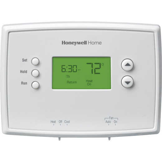Honeywell Home 5-1-1 Day Programmable White Digital Thermostat