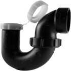 Charlotte Pipe 1-1/4 In., 1-1/2 In. Black ABS P-Trap Image 1