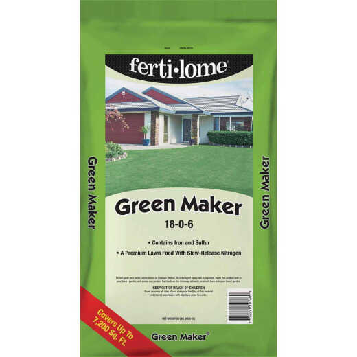 Ferti-lome Green Maker 21 Lb. 5000 Sq. Ft. 18-0-6 Lawn Fertilizer