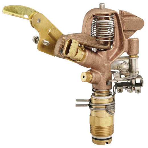 Orbit Brass 25 Ft. to 48 Ft. Dia. Impulse Sprinkler Head