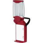 Energizer Weatheready 5.4 In. W. x 7.4 In. H. Red Plastic Folding LED Lantern Image 1