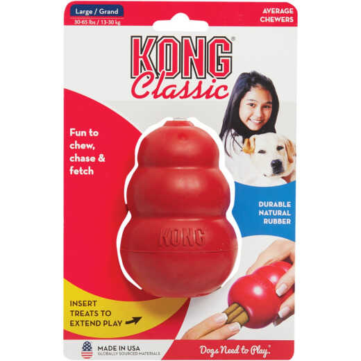 Kong Classic Dog Chew Toy, 30 to 60 Lb.